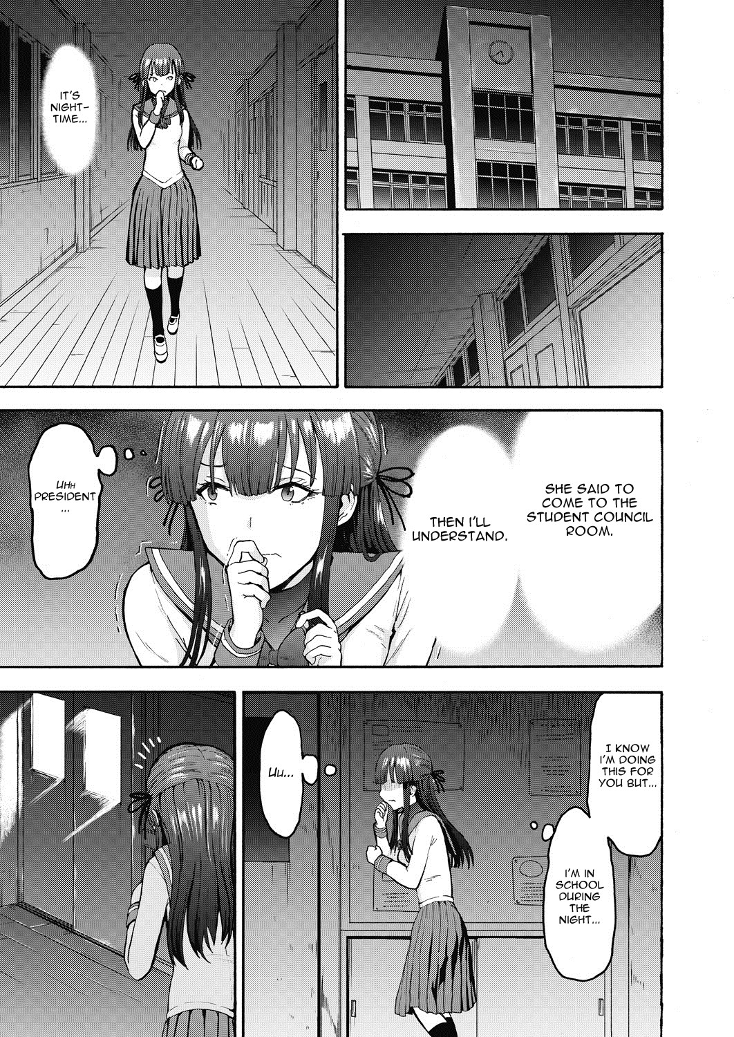 Hentai Manga Comic-Student Council President The Dark Side Ch. 1-Read-21